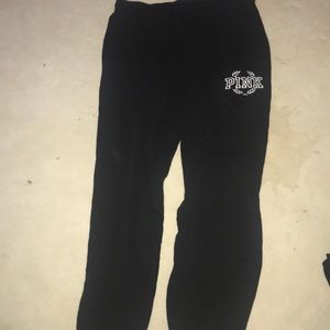 Large PINK sweatpants.
